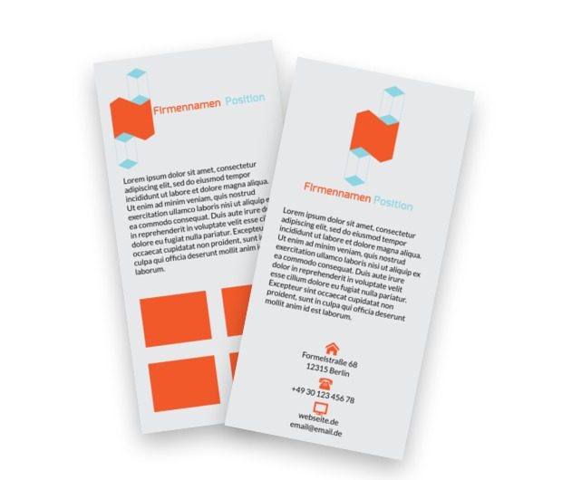 Offen für Farbe und Form, Bauwesen, Inneneinrichtung - Flyer Netprint Online Vorlagen