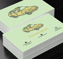 Taxi Auto, Transport, Taxi - Visitenkarten Netprint