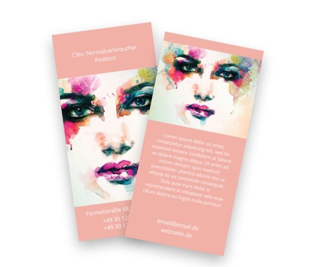 Immer pünktlich sein, Gesundheit und Schönheit, Stilist - Flyer Netprint Online Vorlagen