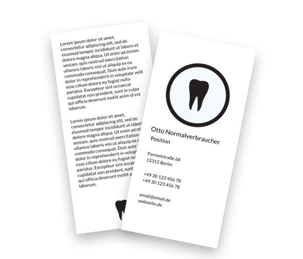 Der Wunsch einer Zahnfee, Medizin, Stomatologie - Flyer Netprint Online Vorlagen