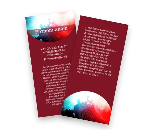 Bis zum Morgengrauen, Unterhaltung, Disco - Flyer Netprint Online Vorlagen