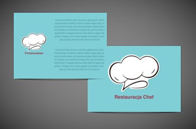 Der Koch empfiehlt, Gastronomie, Restaurant - Flyer Netprint