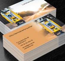 Konkrete Werbung für den Vermessungsingenieur, Umwelt und Natur, Geodäsie - Visitenkarten Netprint