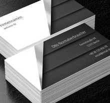 Geometrisches Werbedesign, Motive, Klassiche - Visitenkarten Netprint