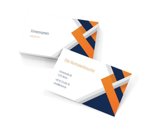 Dynamische und wirkungsvolle Werbung, Motive, Universelle - Visitenkarten Netprint Online Vorlagen
