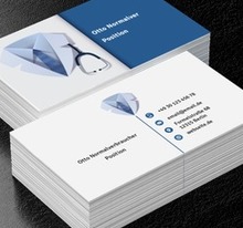 Medizinische Klassiker, Medizin, Arzt - Visitenkarten Netprint