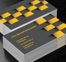 Unterwegs, pünktlich, Transport, Taxi - Visitenkarten Netprint