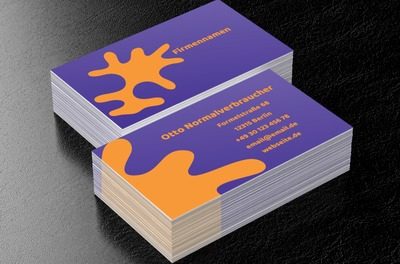 Farbenergie für kreative Köpfe, Motive, Universelle - Visitenkarten Netprint