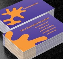 Farbenergie für kreative Köpfe, Motive, Universelle - Visitenkarten Netprint