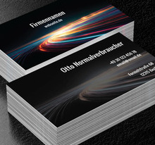 Digitale Geschwindigkeit in moderner Interpretation, Telekommunikation und Internet, Programmierer - Visitenkarten Netprint