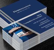 Ein sicheres Zuhause unter professionellem Schutz, Finanzen und Versicherungen, Versicherungsagent - Visitenkarten Netprint