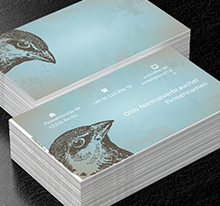 Vogelkopf, Motive, Tiere - Visitenkarten Netprint