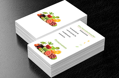 Fruchtmischung, Gesundheit und Schönheit, Diätassistent - Visitenkarten Netprint
